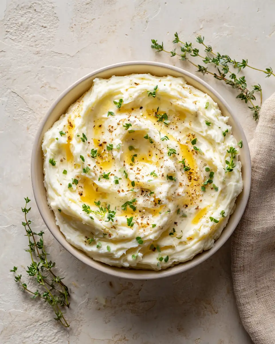 Creamy Indulgence Mascarpone Whipped Potatoes Recipe - Featured Image
