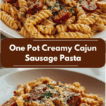 One Pot Creamy Cajun Sausage Pasta Recipe for Flavor-Packed Comfort Meals