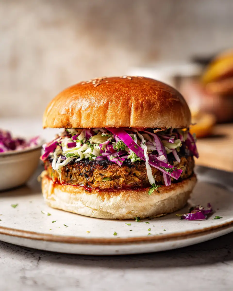 Deliciously Healthy Oven-Baked Cabbage Burgers Recipe You Need to Try 6 Final dish - Deliciously Healthy Oven-Baked Cabbage Burgers Recipe You Need to Try