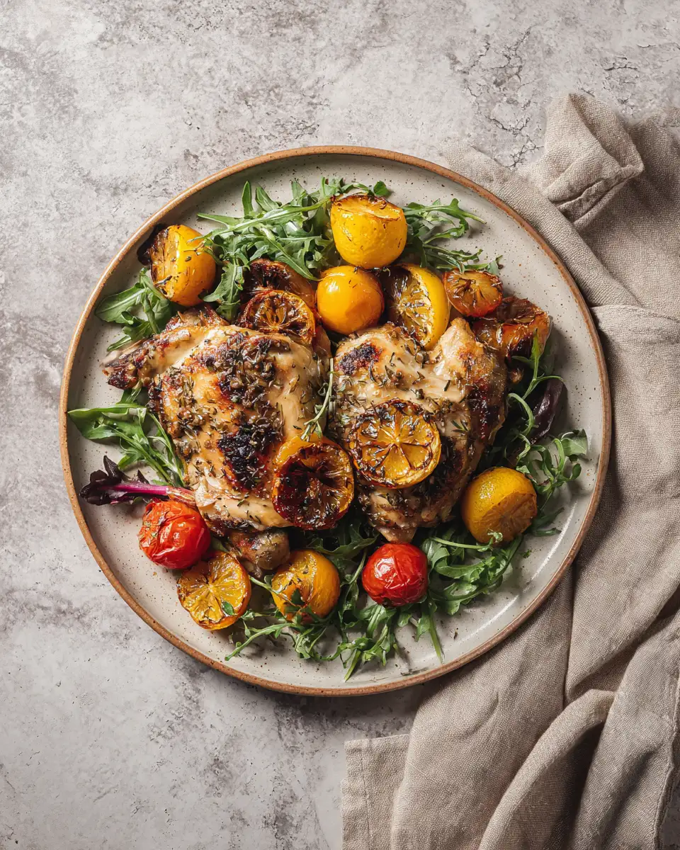 Oven-Roasted Citrus Chicken Delight That Will Brighten Your Dinner Table