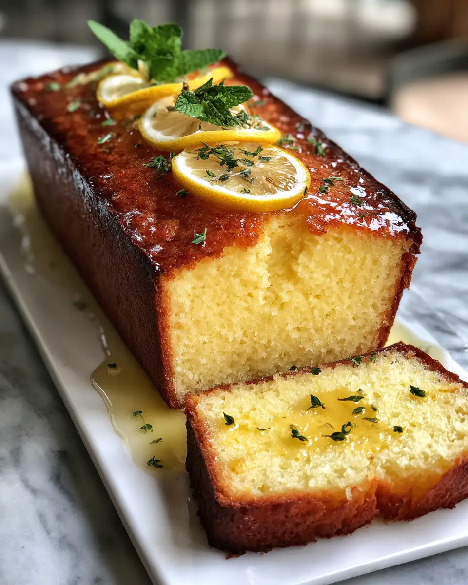 Final dish - Irresistible Recipe for Lemon Loaf That Will Brighten Your Day