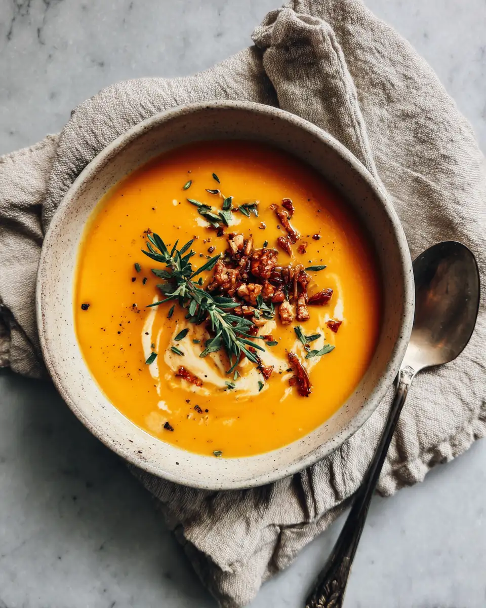 Velvety Roasted Butternut Squash Soup Recipe to Warm Your Soul - Featured Image