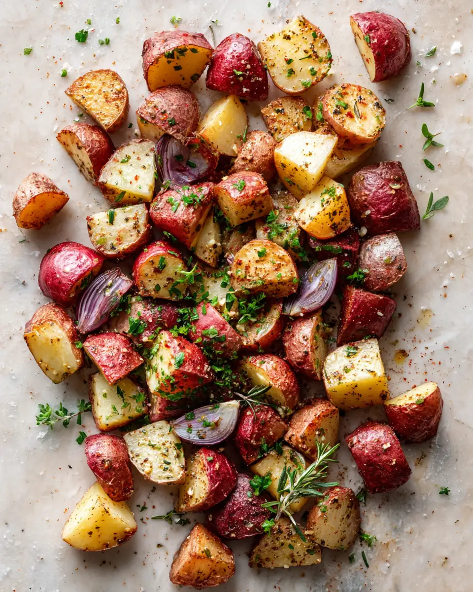 Crispy and Flavorful Roasted Red Skin Potatoes You’ll Love 4 Ingredients for Crispy and Flavorful Roasted Red Skin Potatoes You’ll Love