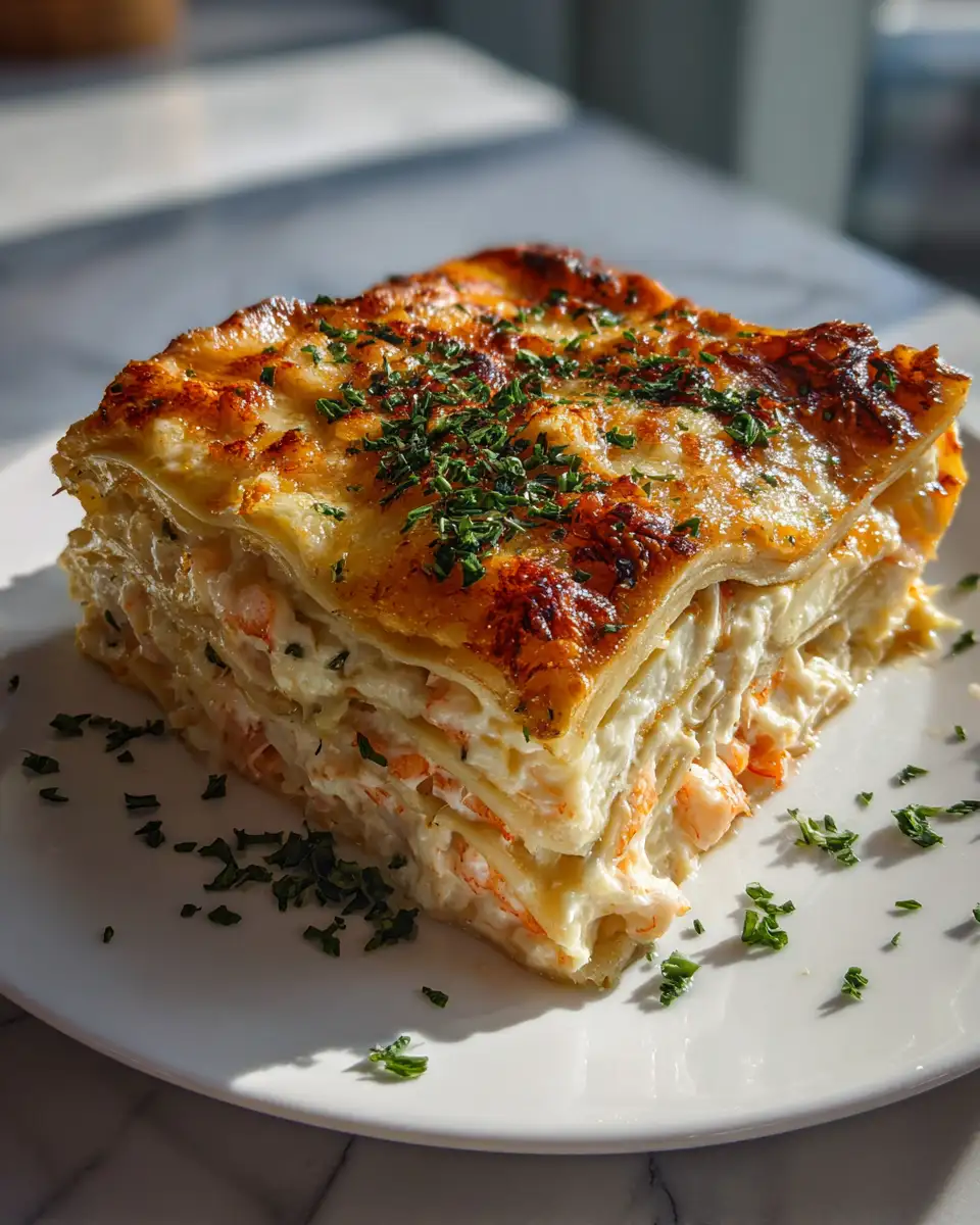 Decadent Shrimp Crab Lasagna Recipe That Will Steal the Show - Featured Image