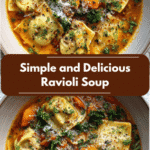 Simple and Delicious Ravioli Soup Made Easy in One Pot