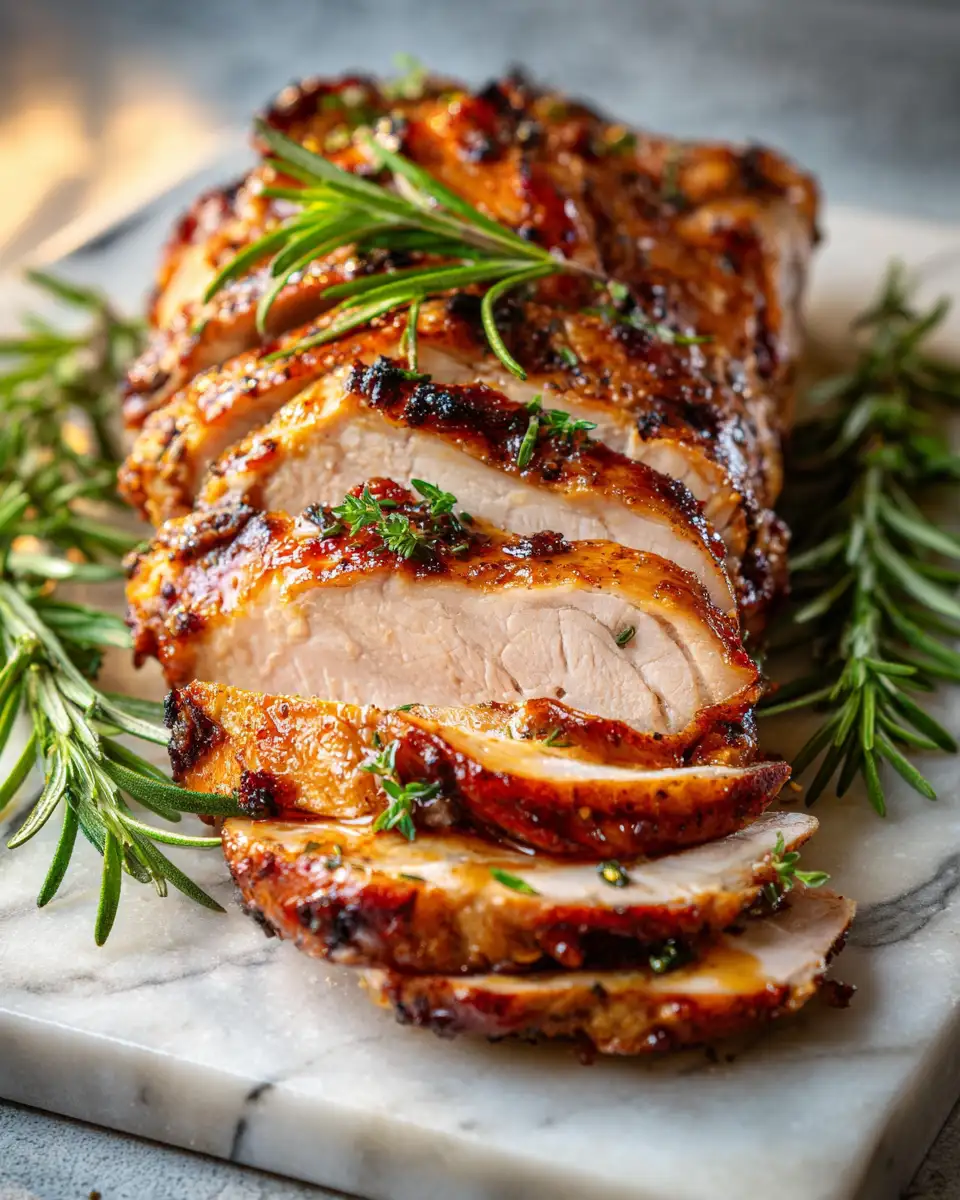 Final dish - The Ultimate Guide to Perfectly Smoked Turkey Breast Every Time