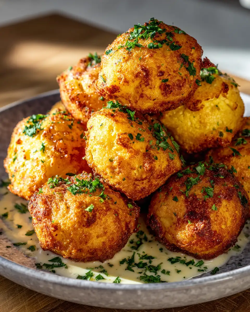 Final dish - Irresistible Southern Style Honey Butter Cornbread Poppers You Need to Try