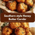 Irresistible Southern Style Honey Butter Cornbread Poppers You Need to Try