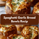 Ultimate Comfort Feast Spaghetti Garlic Bread Bowls Recipe