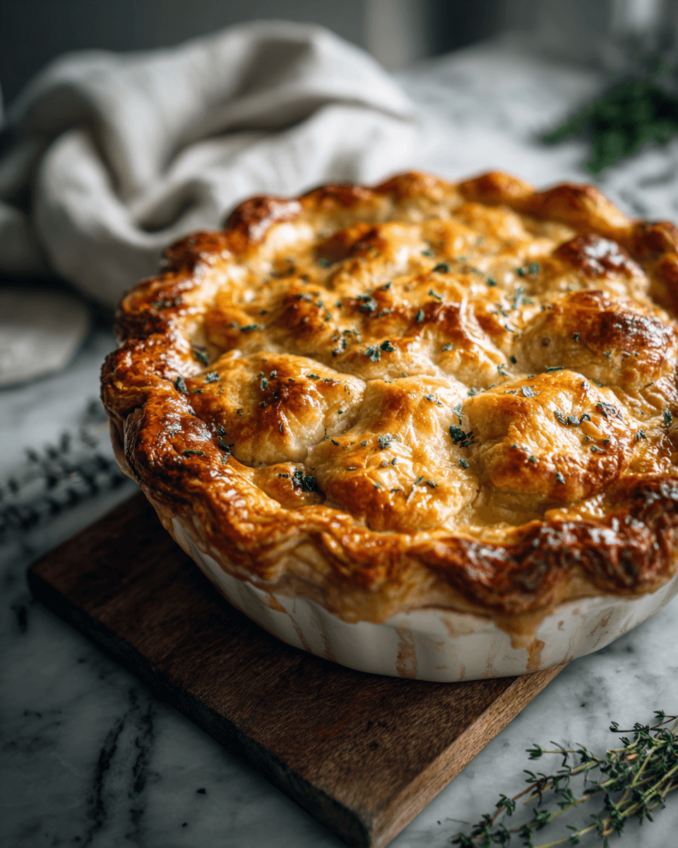 Ultimate Comfort Food Recipe Turkey Pot Pie That Warms the Soul - Featured Image