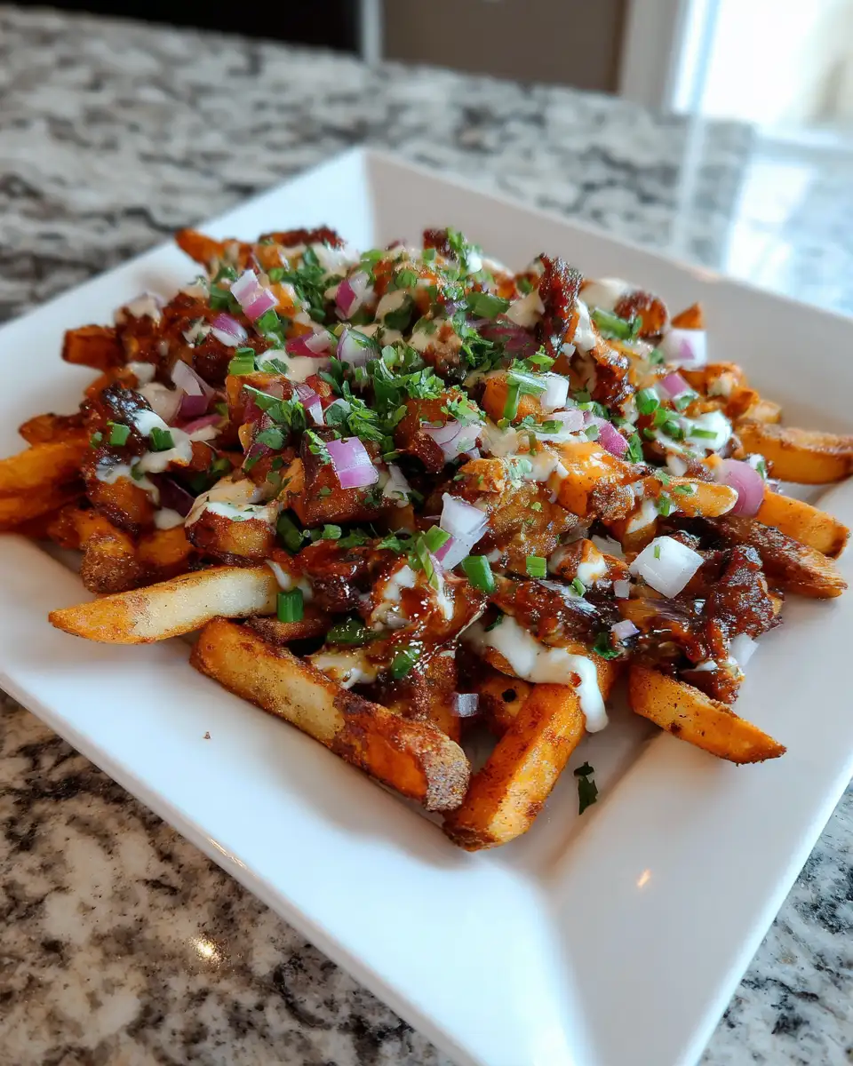 Final dish - Irresistible Wingstop Style Louisiana Voodoo Fries Recipe You Need to Try