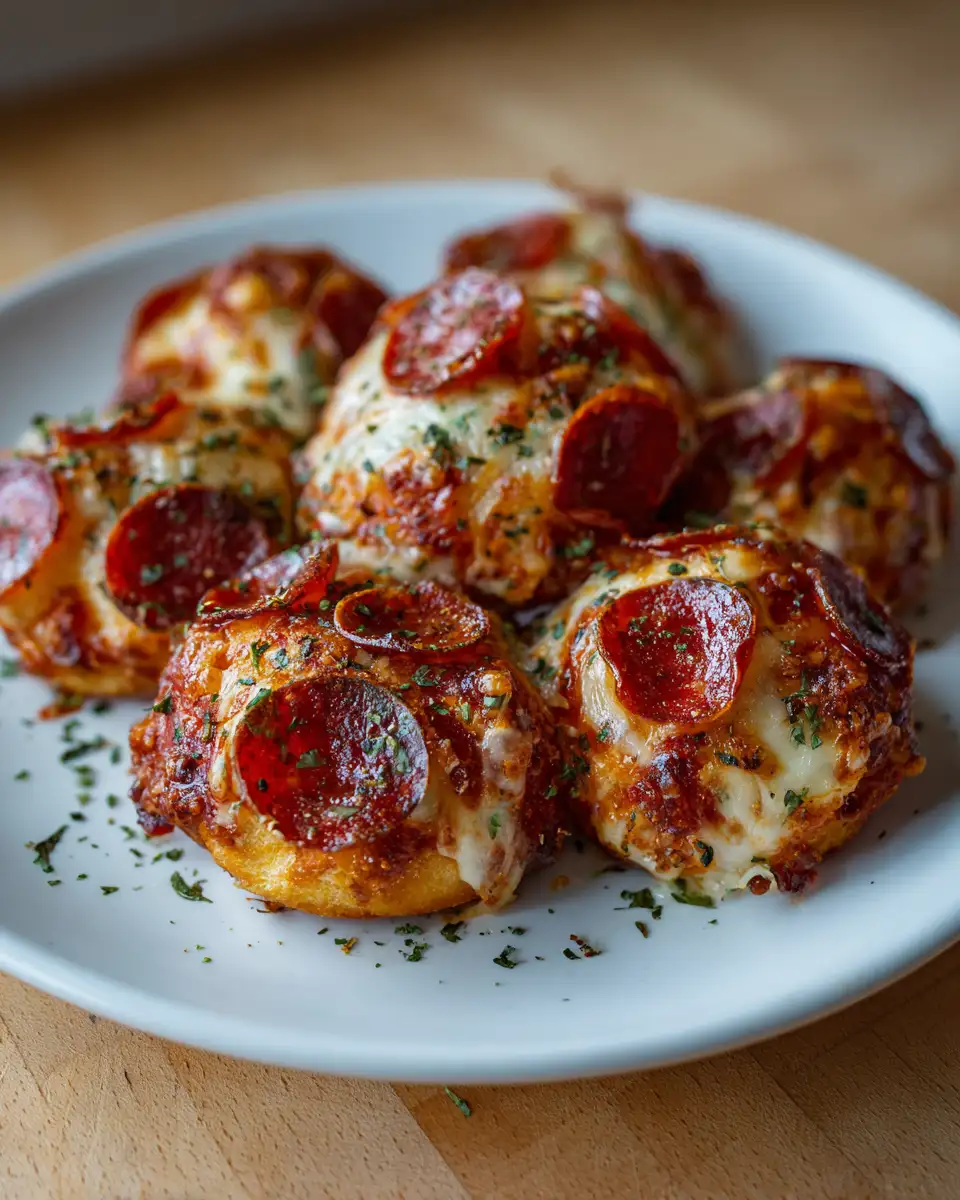 Final dish - 30-Minute Pepperoni Pizza Bombs That Will Blow Your Taste Buds Away