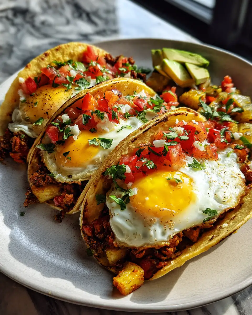 Final dish - Wake Up to Flavor with These Irresistible Baked Breakfast Tacos
