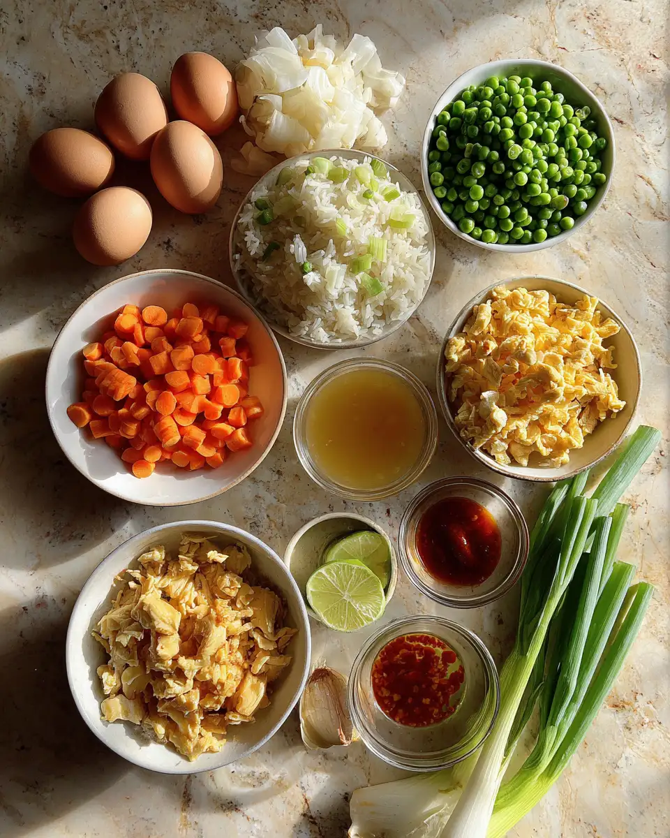 Ingredients for Bang Bang Fried Rice The Ultimate Flavor Explosion You Need to Try