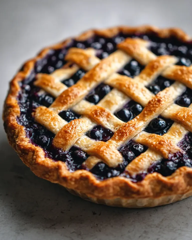 Irresistible Blueberry Chia Seed Pie Recipe for a Healthy Sweet Treat - Featured Image