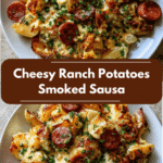 Irresistible Cheesy Ranch Potatoes with Smoked Sausage Recipe
