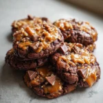 Decadent Chewy Twix Style Cookies with Crunchy Caramel Bliss - Featured Image