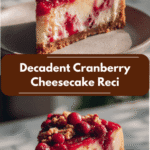 Decadent Cranberry Cheesecake Recipe That Will Wow Your Taste Buds