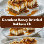 Decadent Honey Drizzled Baklava Cheesecake Phyllo Cookies You Have to Try