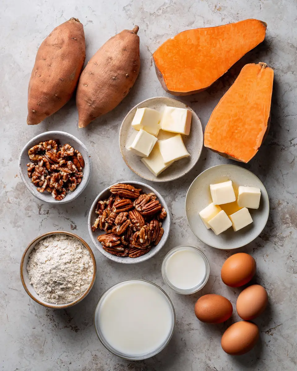 Ingredients for Irresistible Delicious Sweet Potato Casserole Recipe You Have to Try