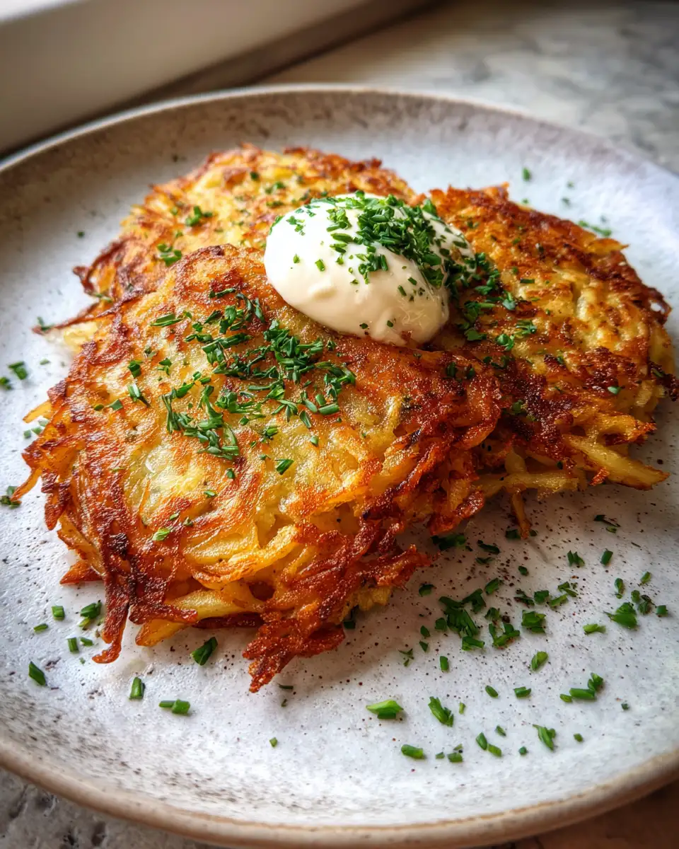 Final dish - Crispy and Delicious German Potato Pancakes You Have to Try