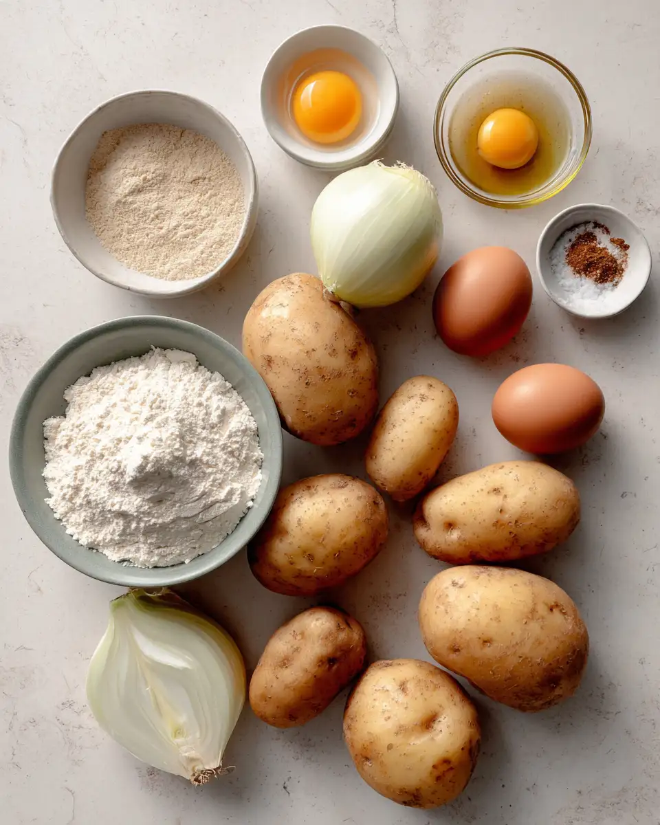 Ingredients for Crispy and Delicious German Potato Pancakes You Have to Try