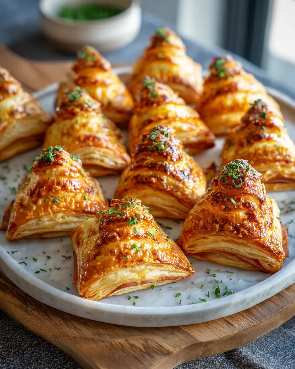 Delicious Ham and Cheese Puff Pastry Christmas Trees Recipe to Try This Holiday Season - Featured Image