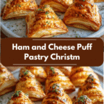 Delicious Ham and Cheese Puff Pastry Christmas Trees Recipe to Try This Holiday Season