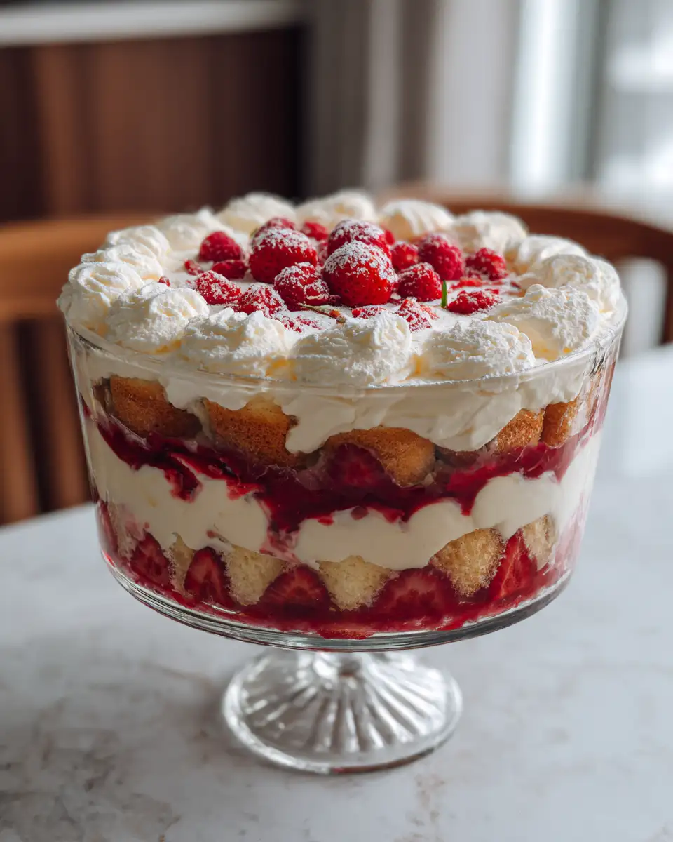 Final dish - Heavenly Berry Trifle Cake That Will Sweeten Your Day