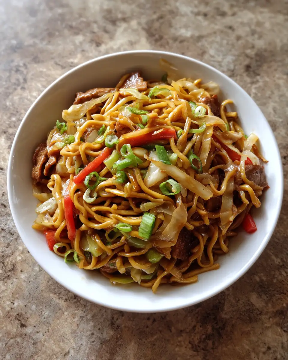 Final dish - The Ultimate Homemade Panda Express Chow Mein Recipe You Need to Try