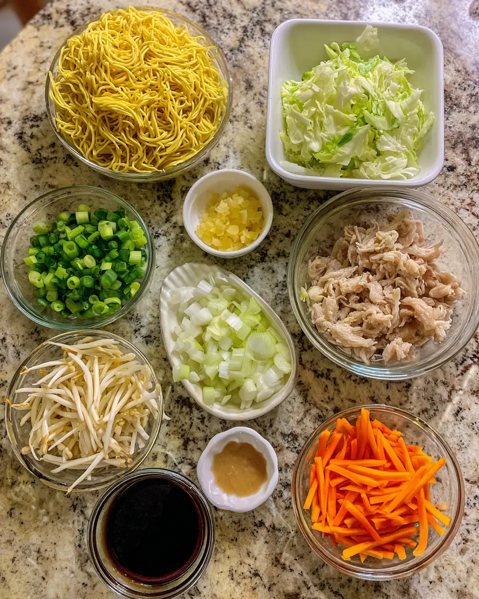 Ingredients for The Ultimate Homemade Panda Express Chow Mein Recipe You Need to Try