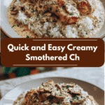 Quick and Easy Creamy Smothered Chicken and Rice You’ll Love