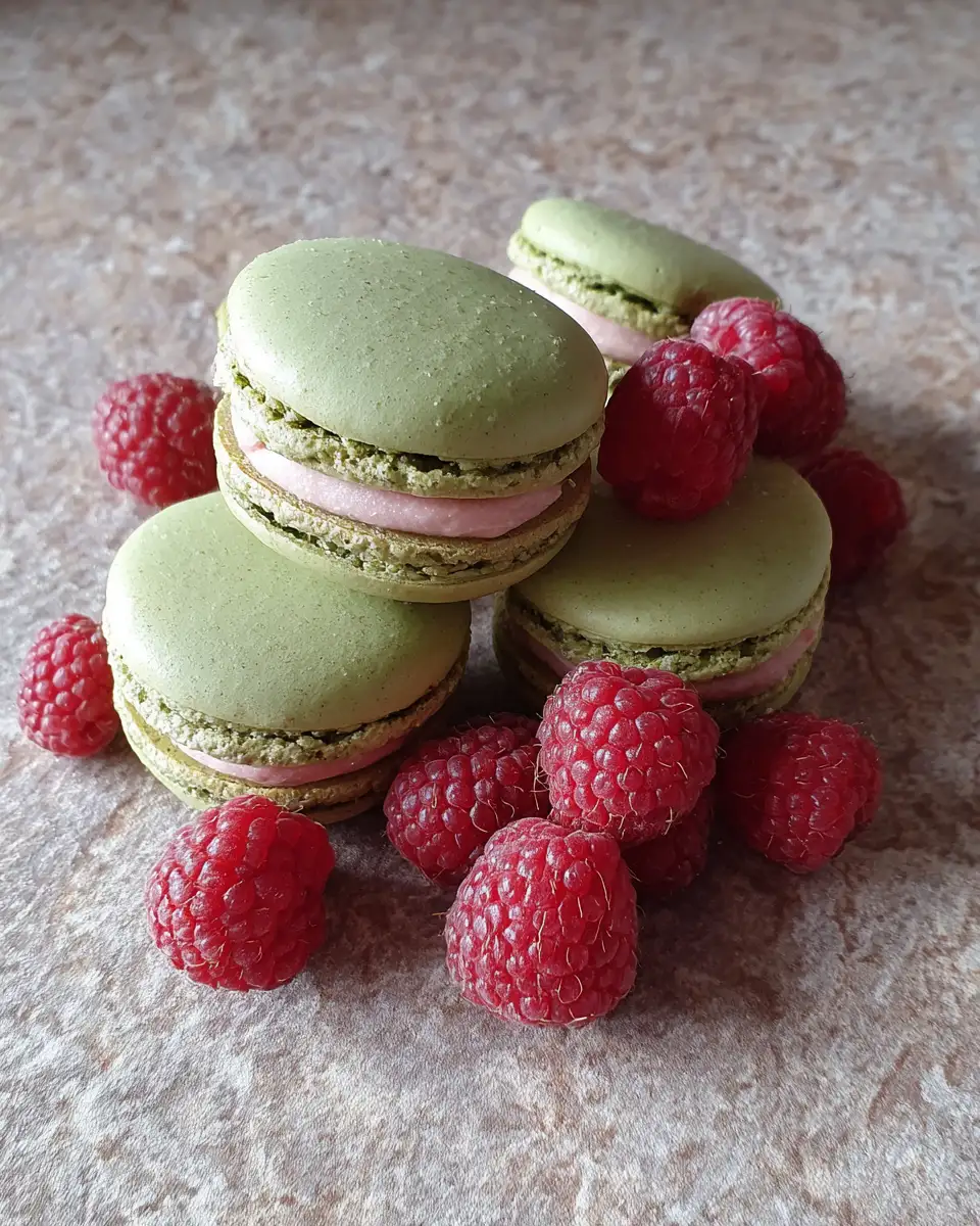 Ingredients for Irresistible Raspberry Pistachio Macarons That Melt in Your Mouth