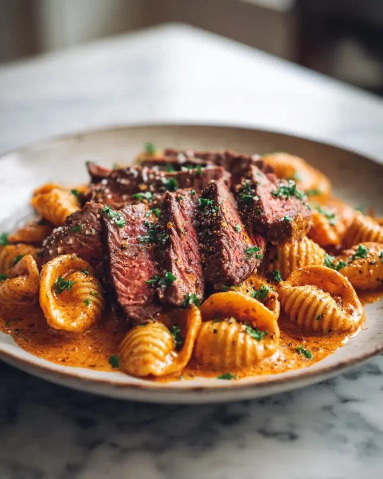 Smoky Creamy Paprika Steak Shells The Ultimate Comfort Dish - Featured Image