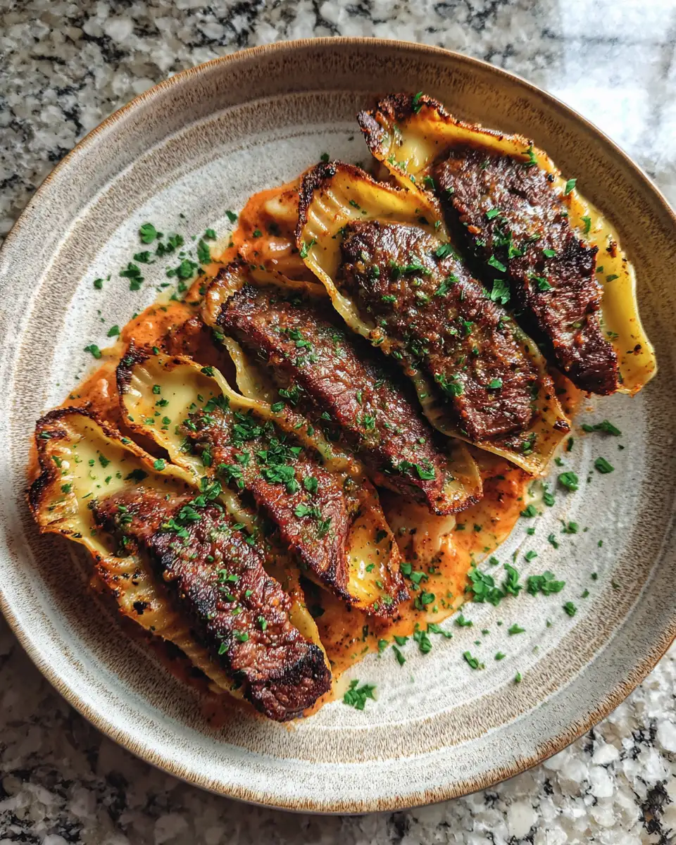 Final dish - Smoky Creamy Paprika Steak Shells The Ultimate Comfort Dish