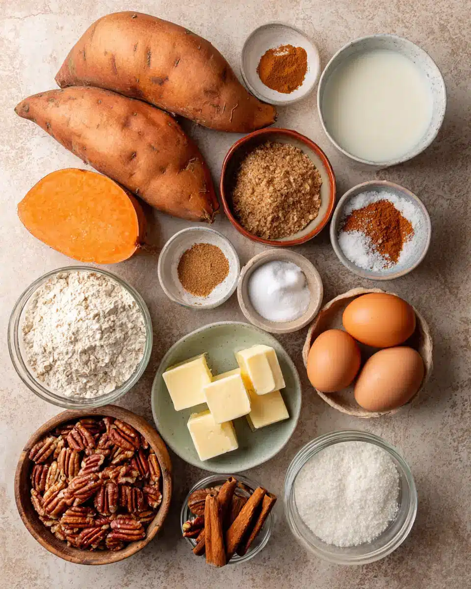 The Ultimate Sweet Potato Casserole Copycat Recipe You Need to Try 4 Ingredients for The Ultimate Sweet Potato Casserole Copycat Recipe You Need to Try