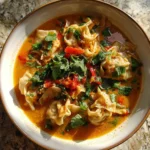 Final dish - Discover the Exotic Flavors of Thai Potsticker Coconut Soup