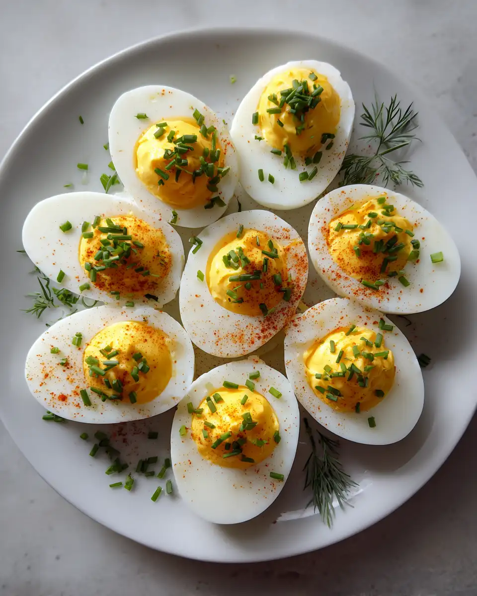 Ingredients for The Best Deviled Egg Recipe Classic Style You Have to Try