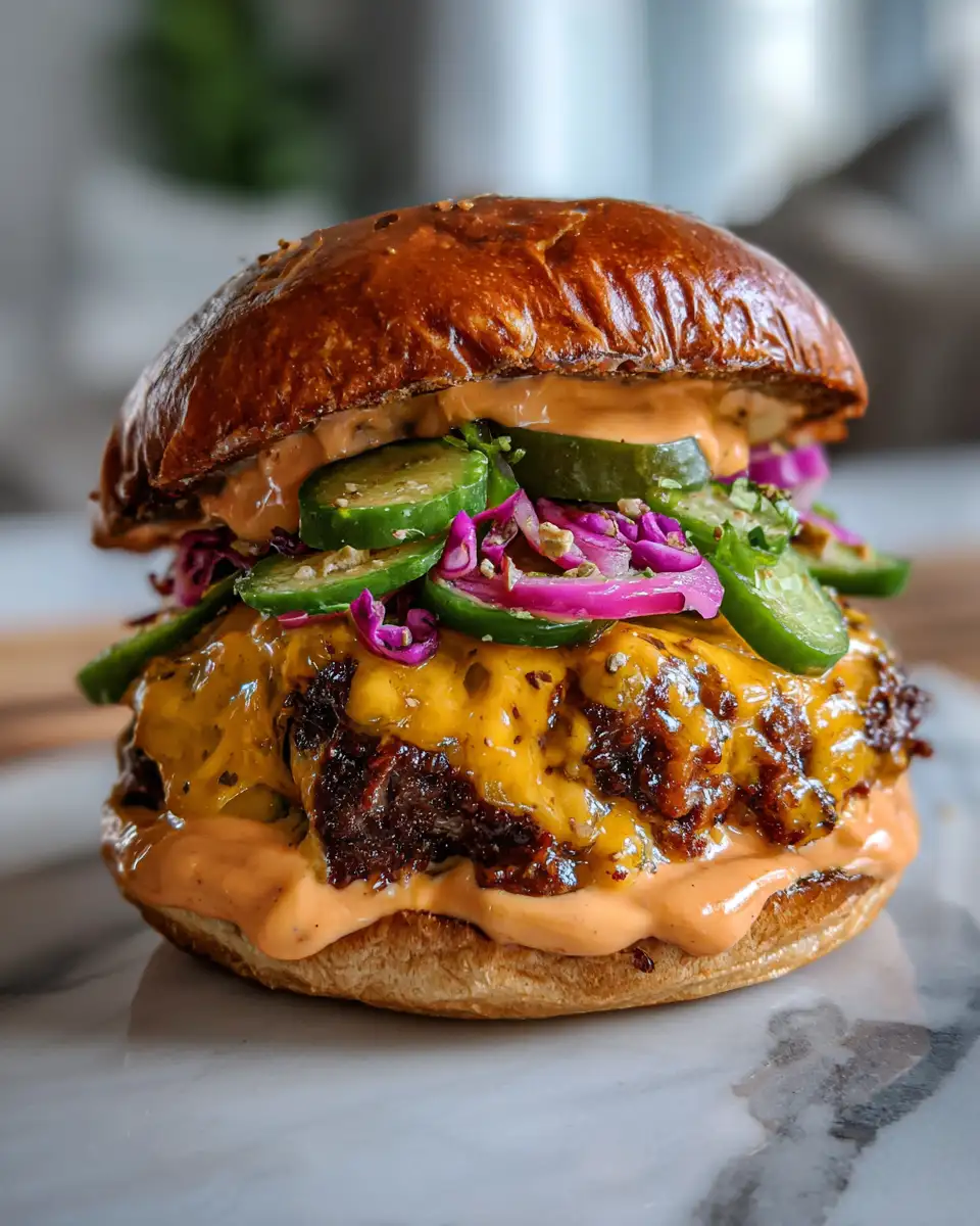 Final dish - The Ultimate Smash Burger Sauce Recipe That Will Elevate Your Burger Game