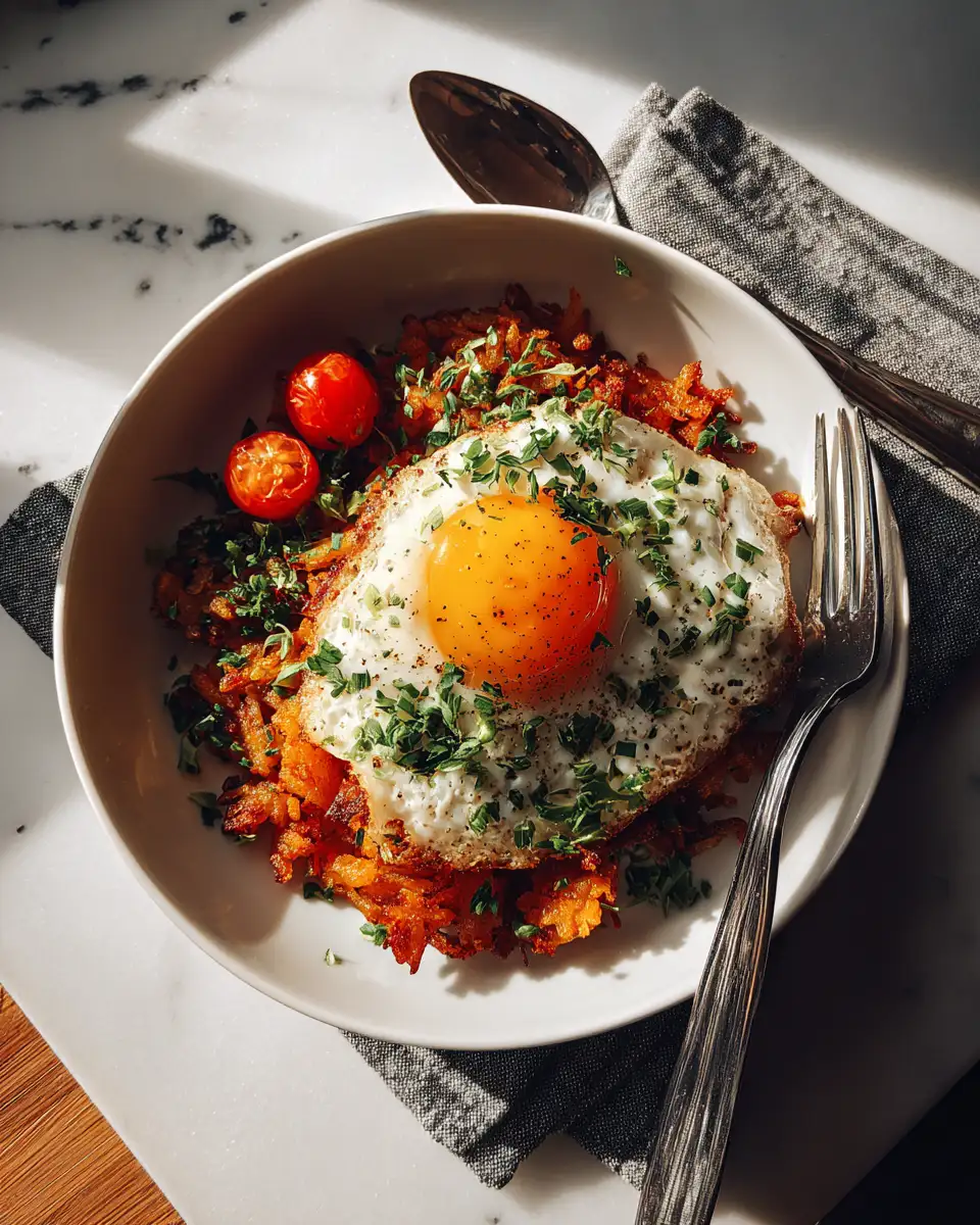 Final dish - Ultimate Crispy Hash Brown Breakfast Bowls to Start Your Day Right