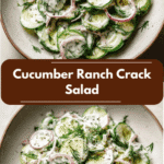Crunch Into Refreshing Cucumber Ranch Crack Salad Bliss