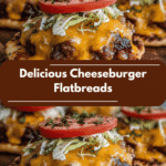 Irresistible Delicious Cheeseburger Flatbreads Recipe You Have to Try