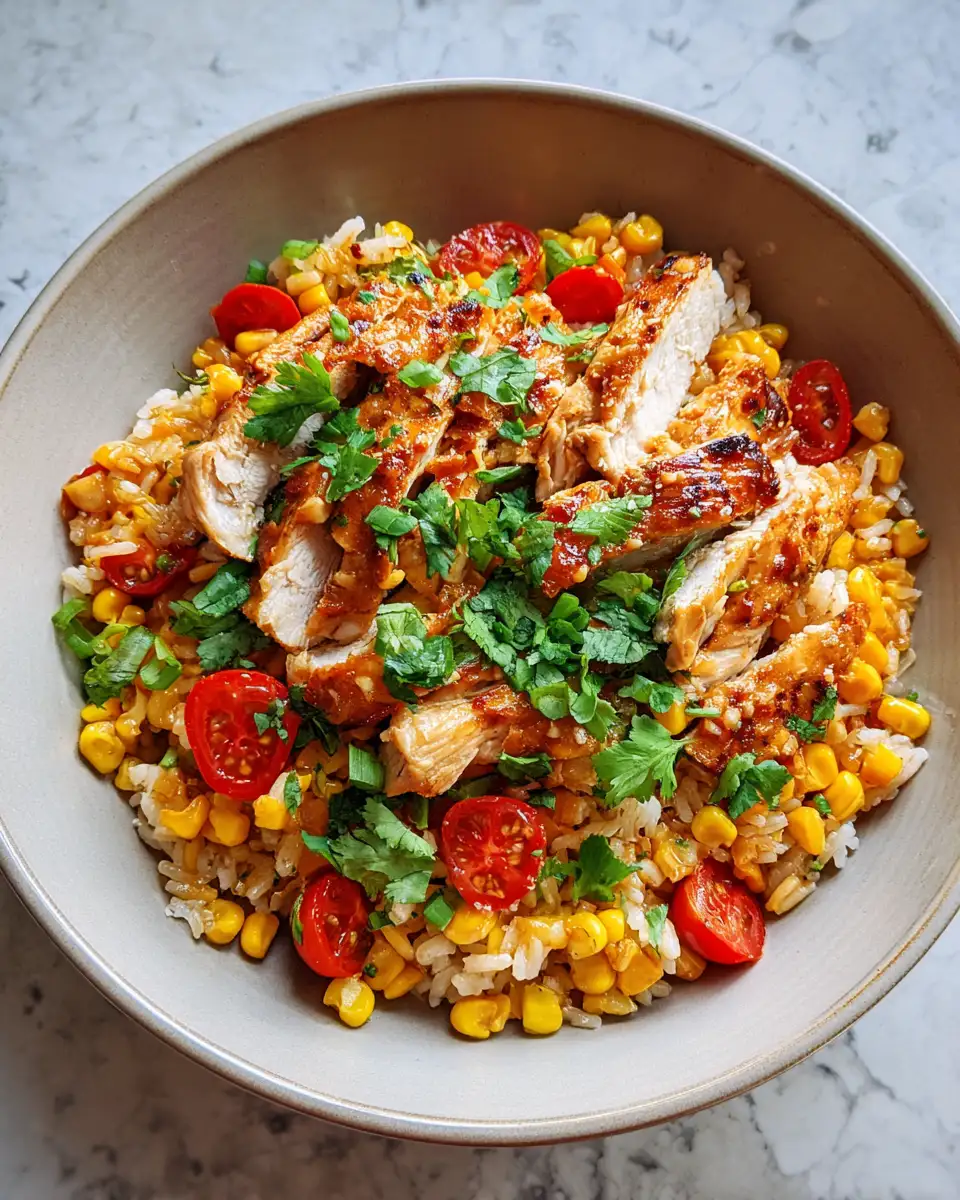 Irresistible Delicious Street Corn Chicken Rice Bowl Recipe You Need to Try 6 Final dish - Irresistible Delicious Street Corn Chicken Rice Bowl Recipe You Need to Try