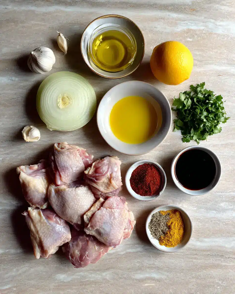 Ingredients for Diablo Spicy and Sweet Chicken Dinner That Will Ignite Your Taste Buds