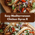 Easy Mediterranean Chicken Gyros Recipe That Will Transport Your Taste Buds