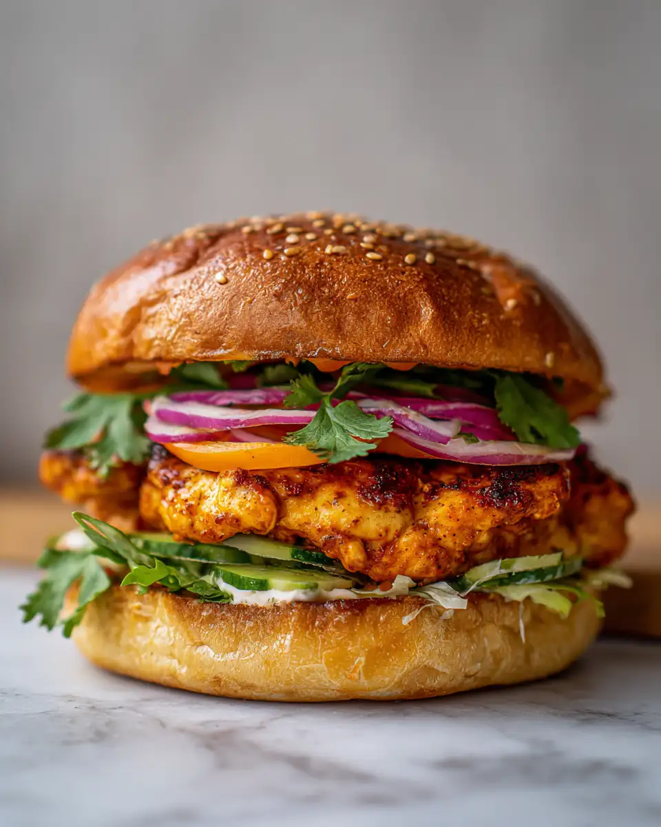 Unleash the Heat with This Fiery Chipotle Chicken Burger Recipe - Featured Image