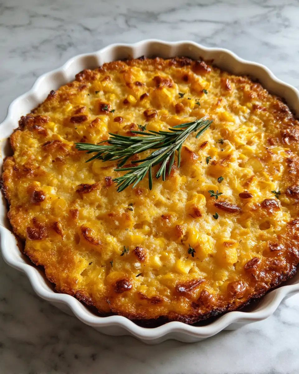 Final dish - Irresistible Golden Honey-Glazed Corn Casserole Recipe You Need to Try