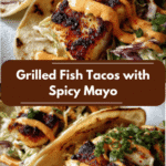 Irresistible Grilled Fish Tacos with Spicy Mayo That Will Ignite Your Taste Buds
