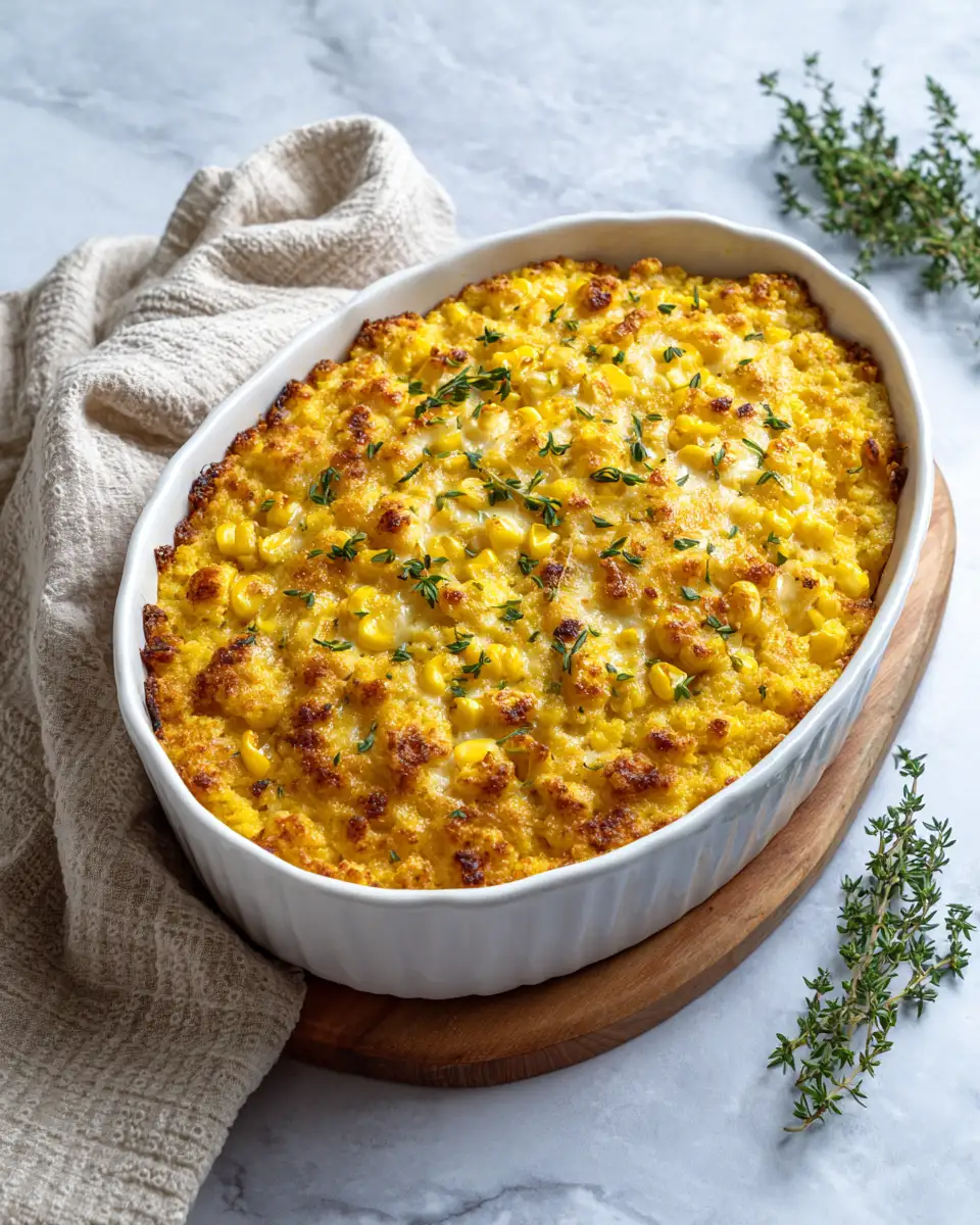 Sweet and Savory Delight Honey Glazed Corn Casserole Recipe to Try - Featured Image