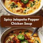 Cozy Up with Spicy Jalapeño Popper Chicken Soup